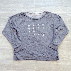 good hYOUman Small Gray Sweatshirt